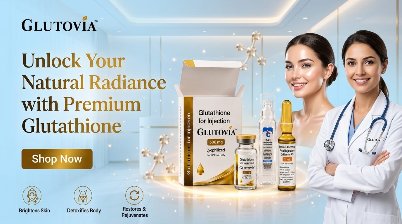 Glutovia skincare promotion